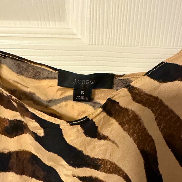 J Crew Zebra Print Camisole sz S - Picture 4 of 6